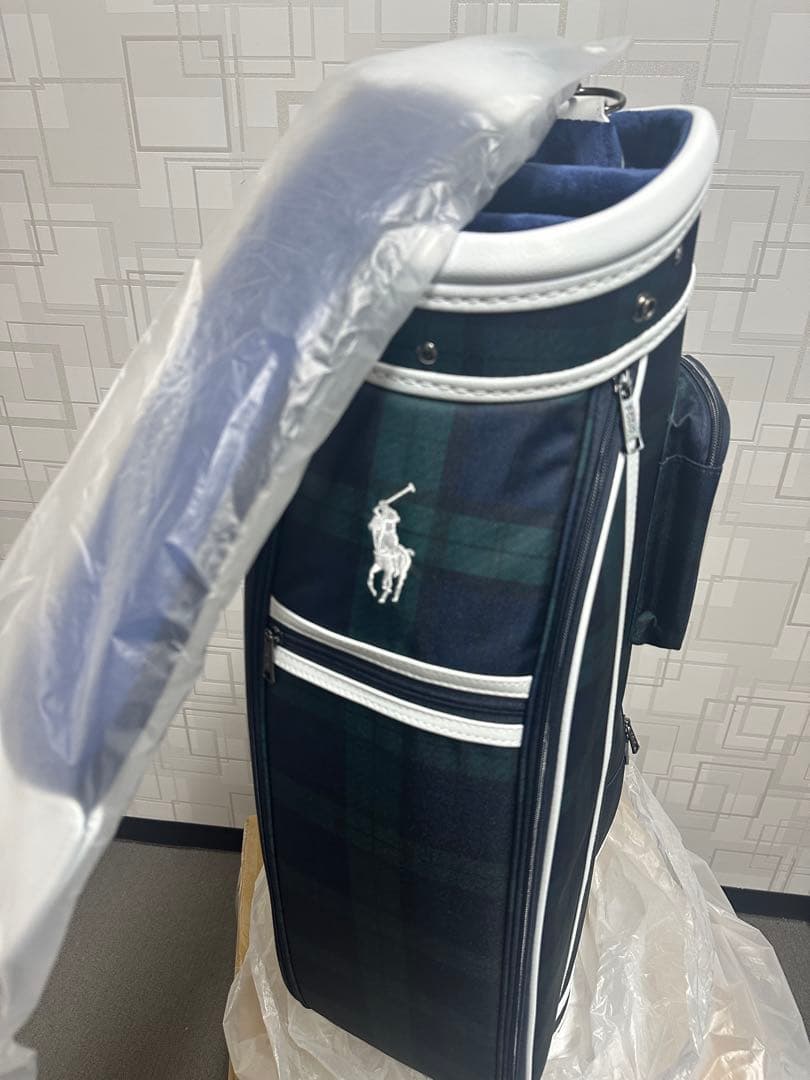 POLO RALPH LAUREN ゴルフバッグ ダークグリーン