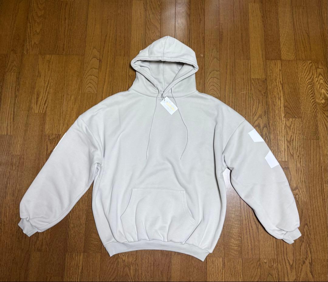 【最終値下げ】MIRROR9 ICONフーディー グレー MLサイズ新品