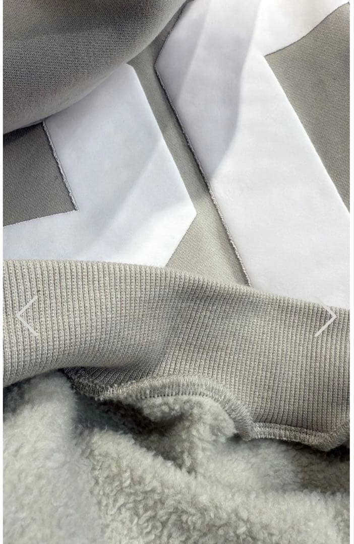 【最終値下げ】MIRROR9 ICONフーディー グレー MLサイズ新品