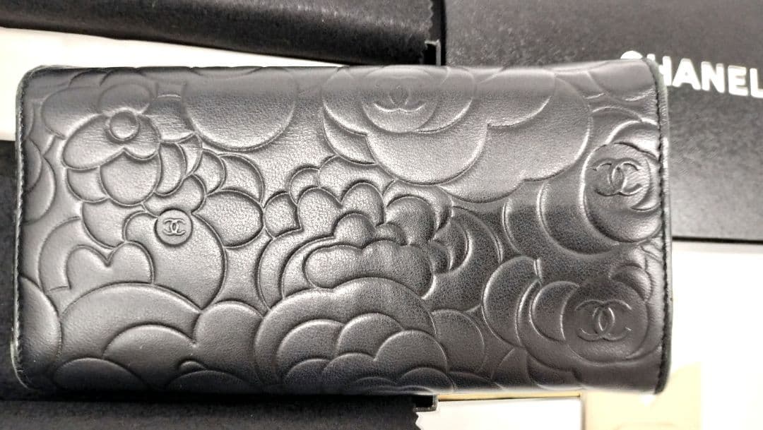 CHANEL シャネル カメリア 長財布