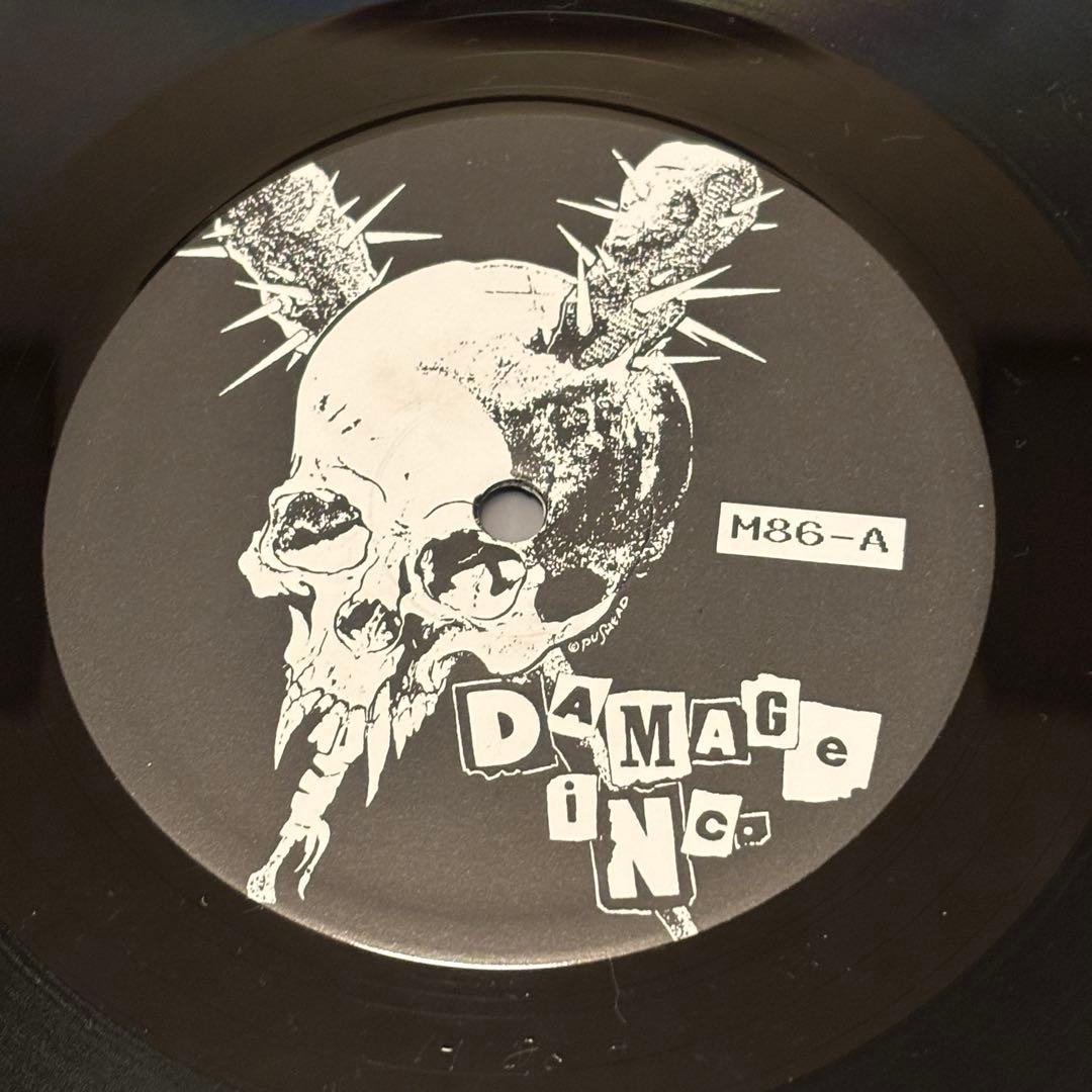 洋楽 llica Damage Inc. Tour 1986 2LP
