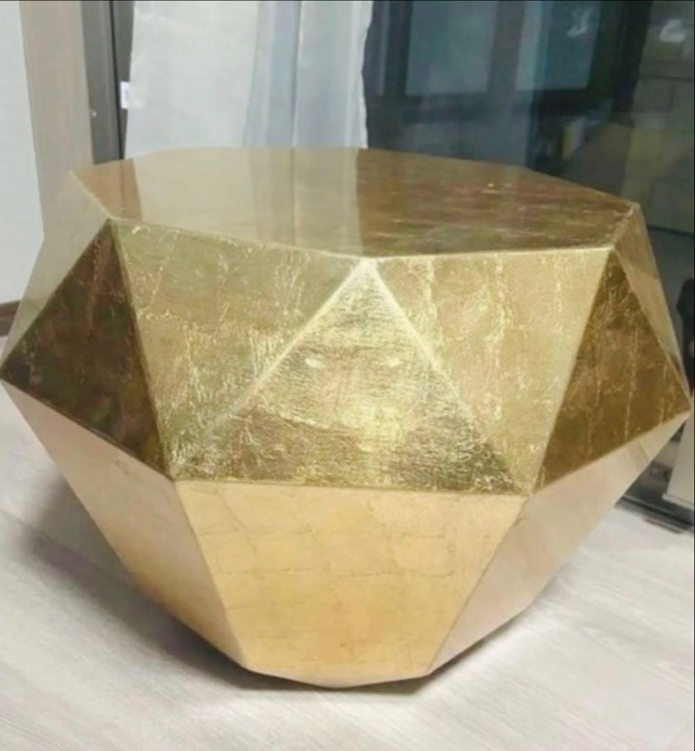 フランフラン ダイヤモンドゴールドテーブル