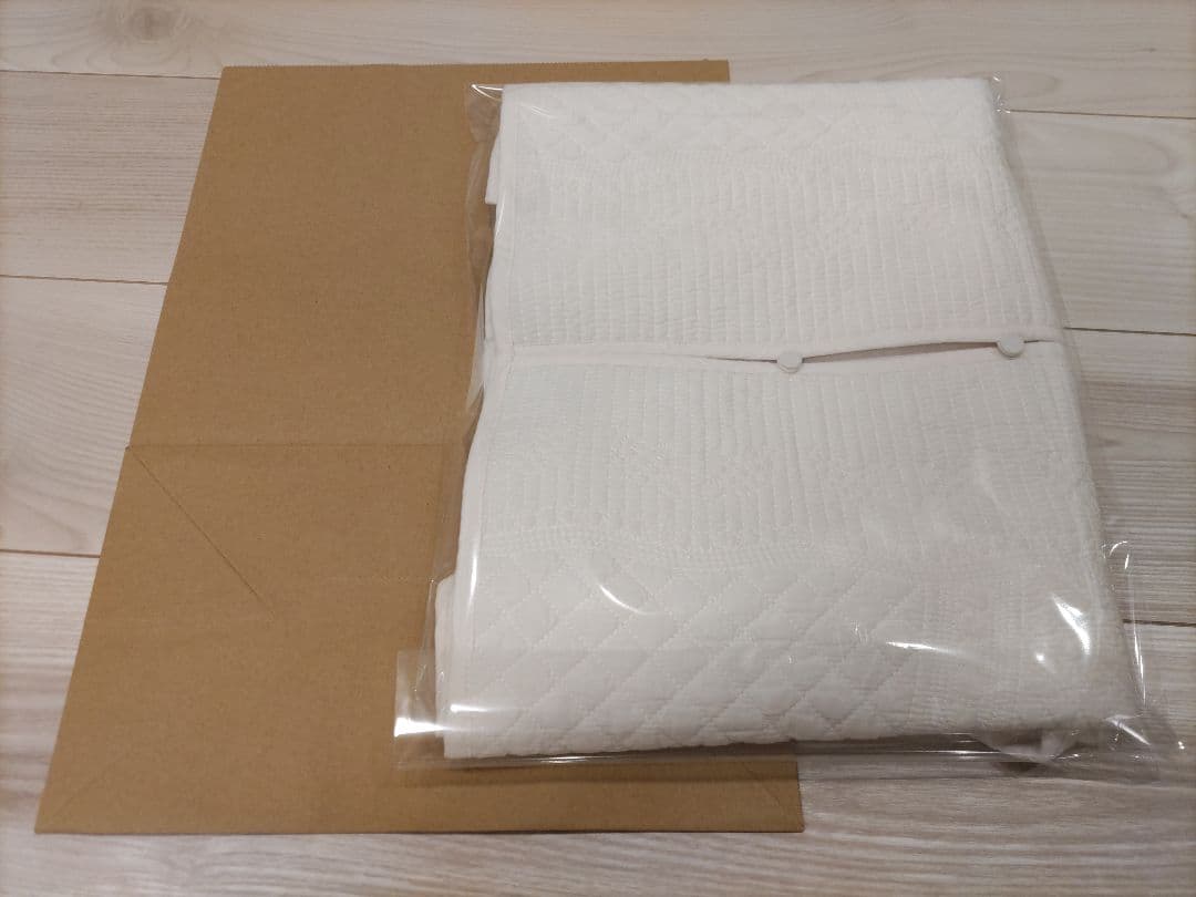 doux bleu インドキルト刺繍 2WAYベスト _IVORY