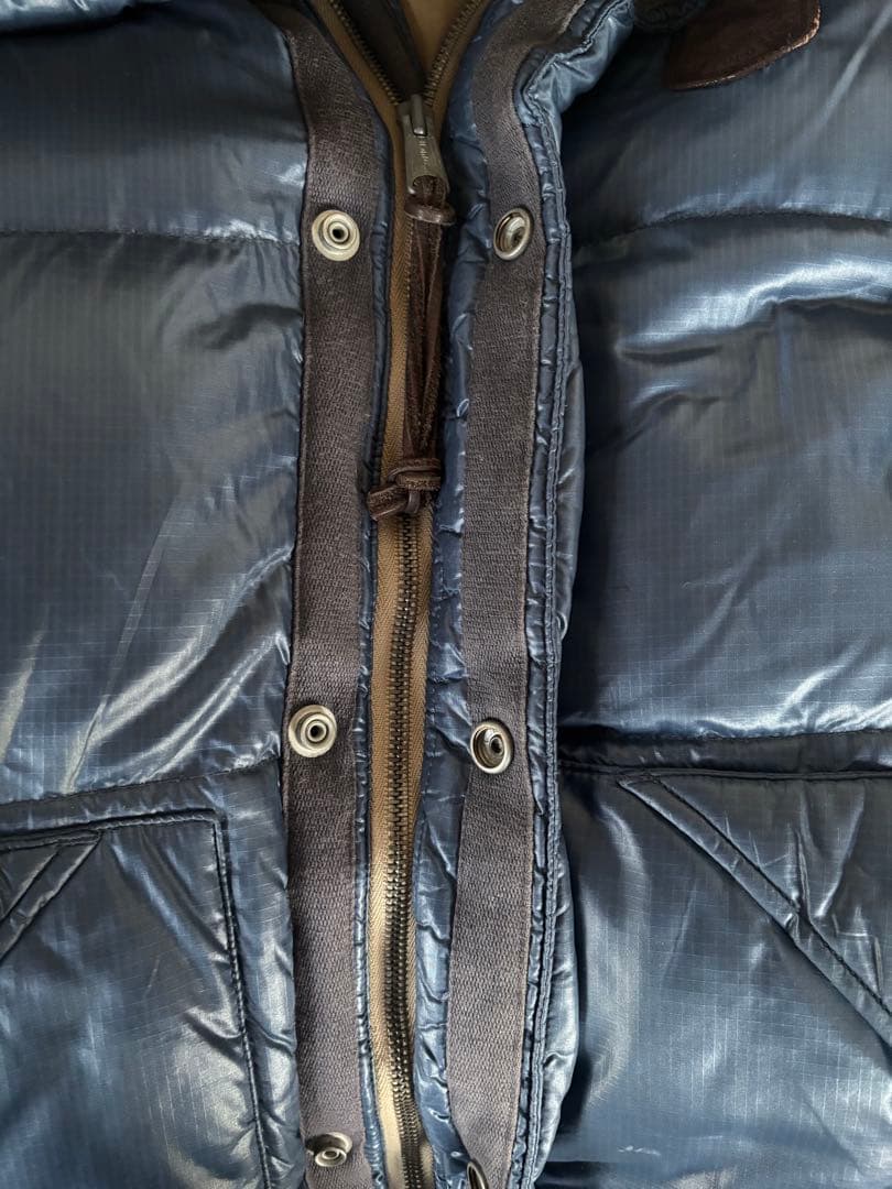 ヴィンテージPolo by Ralph Lauren フード付きダウンベスト M