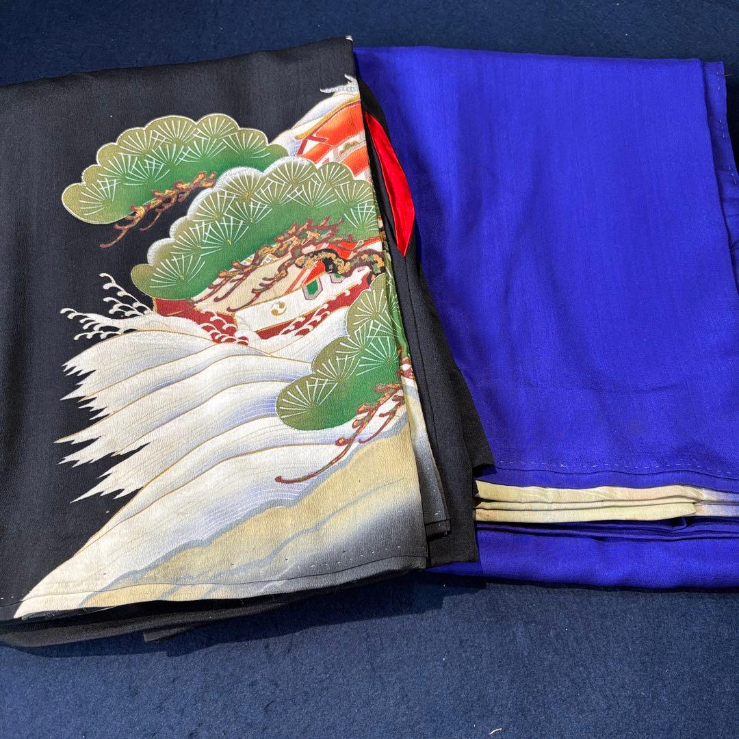 89アンティーク着物12枚おまとめ売り材料正絹