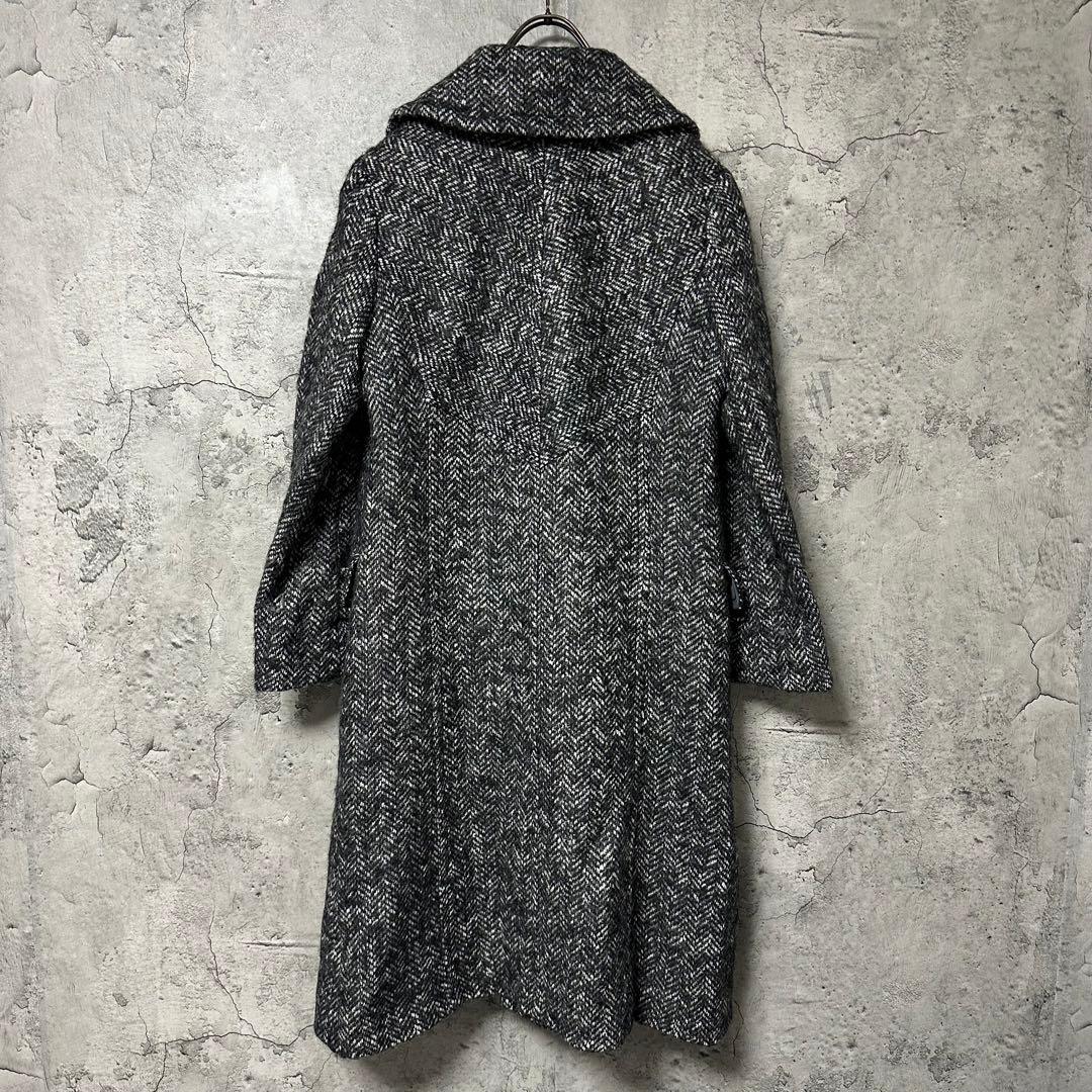 【超人気◎】Aquascutum　ダブルチェスターコート　アルパカ混　美品◎