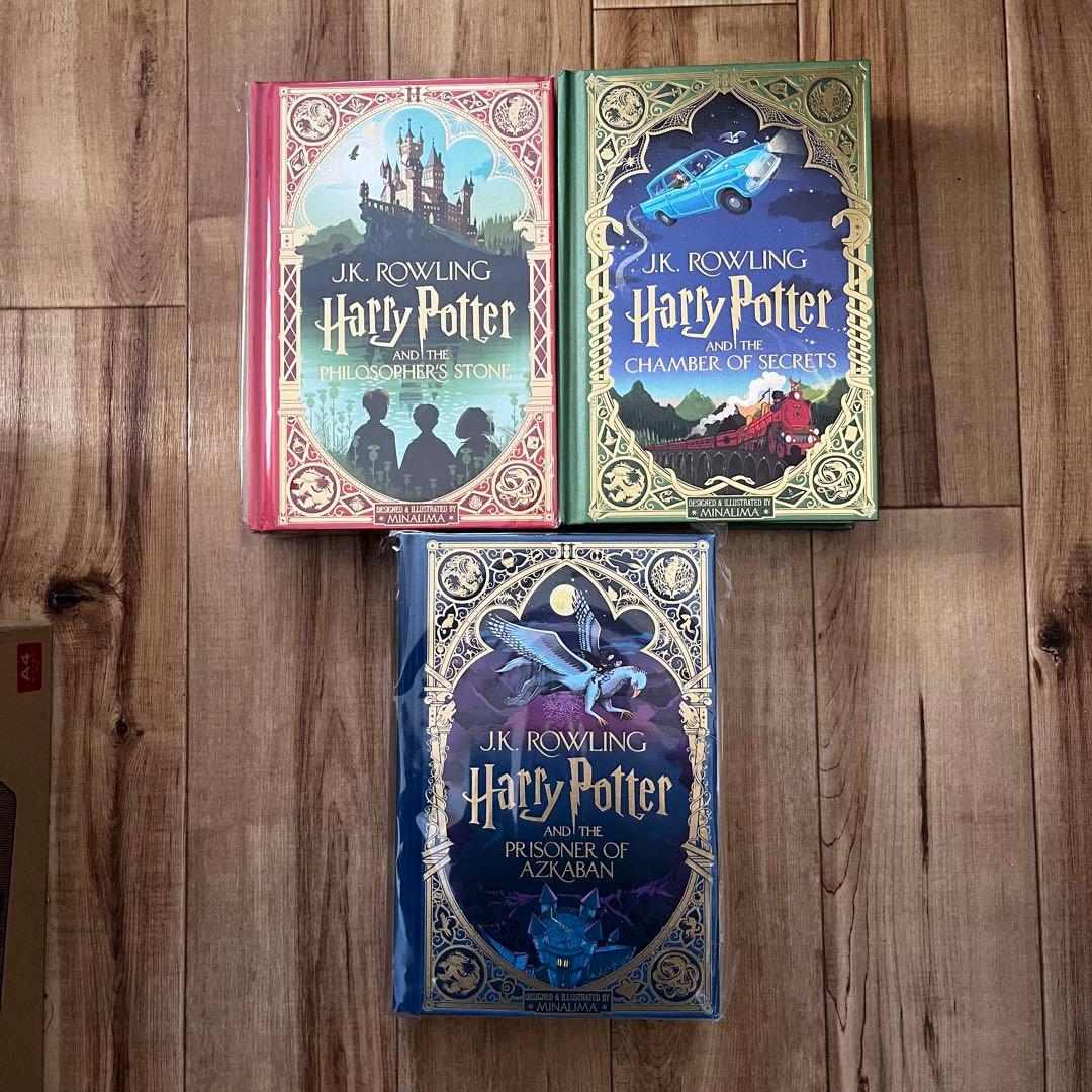 【サイン本】ミナリマ・ハリー・ポッターシリーズ 3巻セット