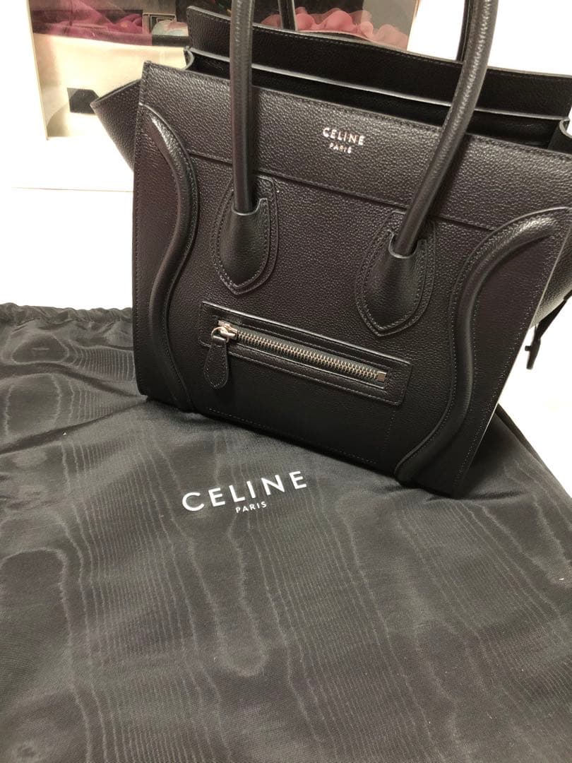 CELINE ブラック トートバッグ