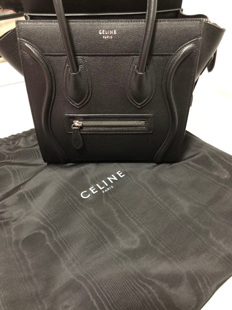 CELINE ブラック トートバッグ