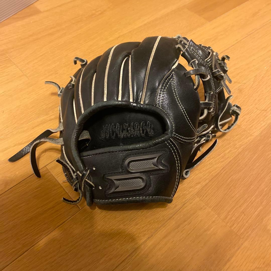 SSK proedge プロエッジ 軟式グラブ 内野手用 ブラック　野球グローブ