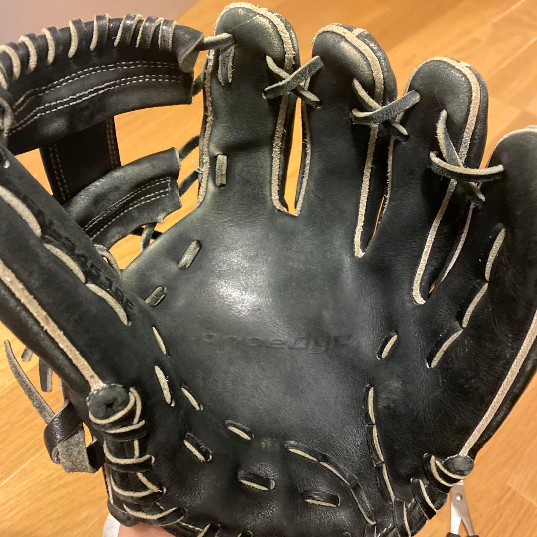 SSK proedge プロエッジ 軟式グラブ 内野手用 ブラック　野球グローブ