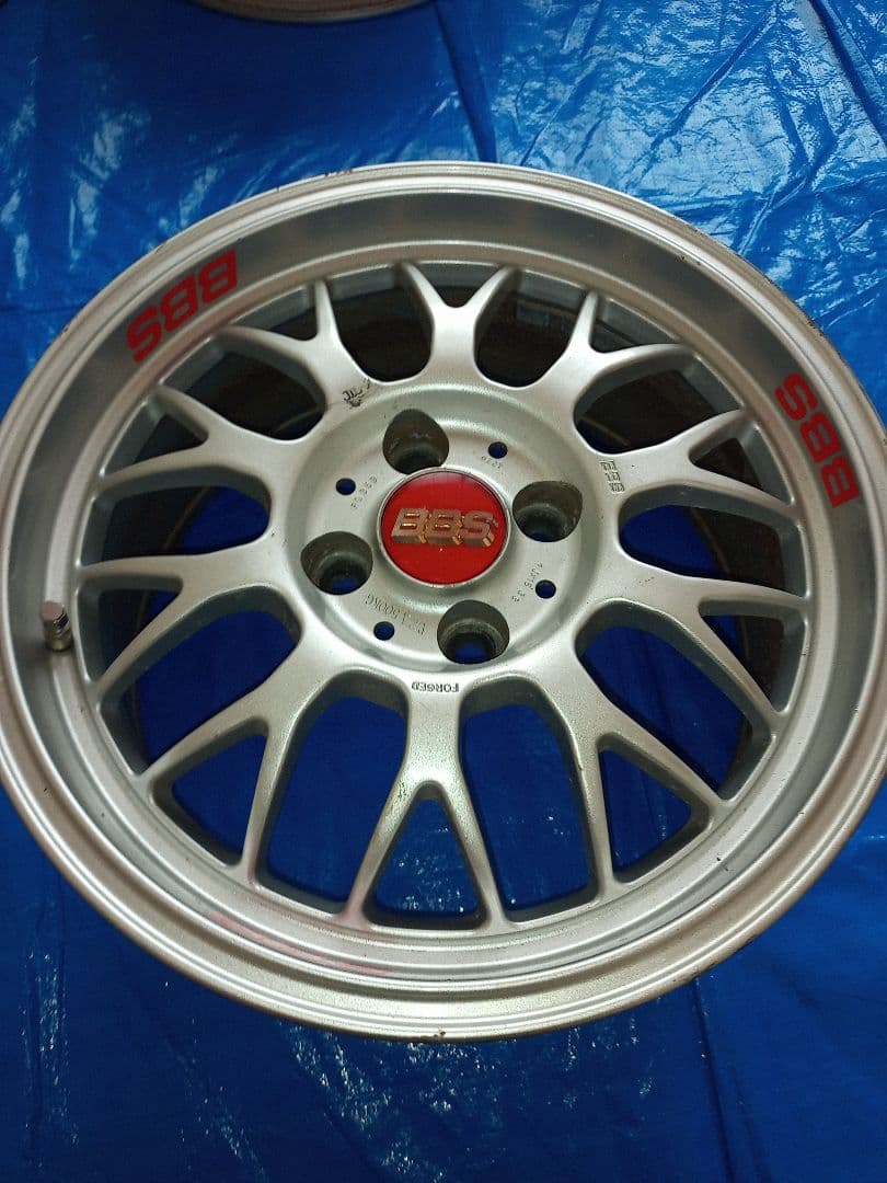 BBS RG-F　7J Inset+33 PCD100 4H　RG397