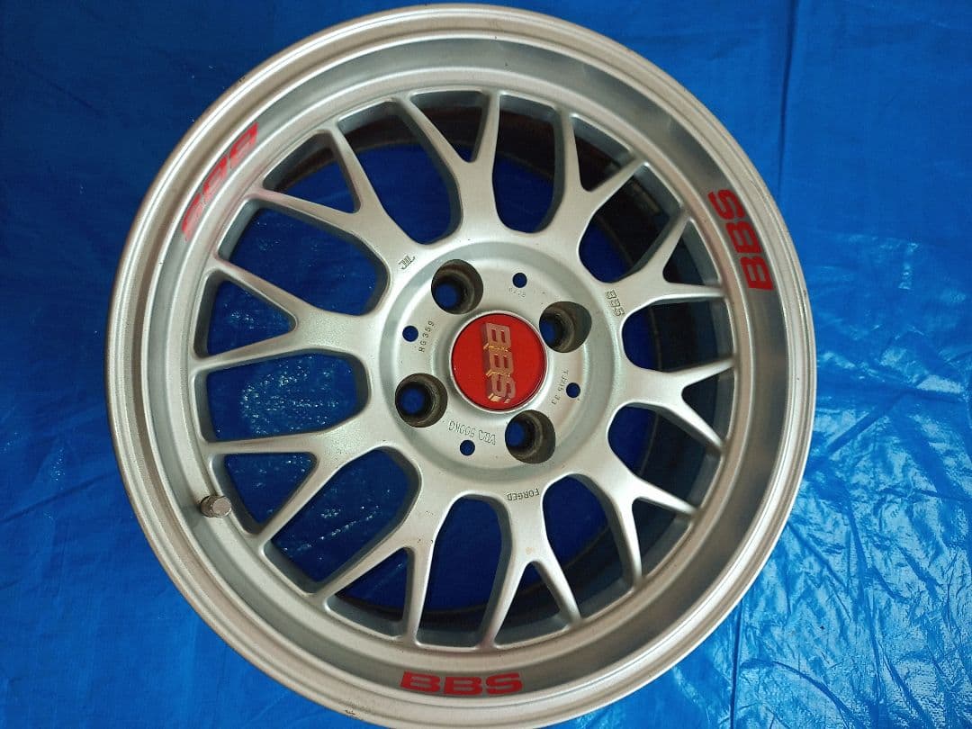BBS RG-F　7J Inset+33 PCD100 4H　RG397