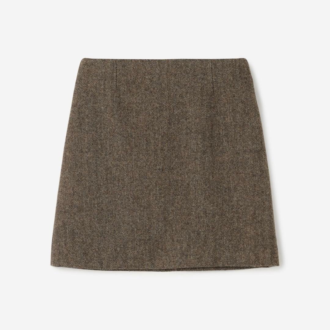 THE SHINZONE | ヘリンボーン ミニスカート WOMEN