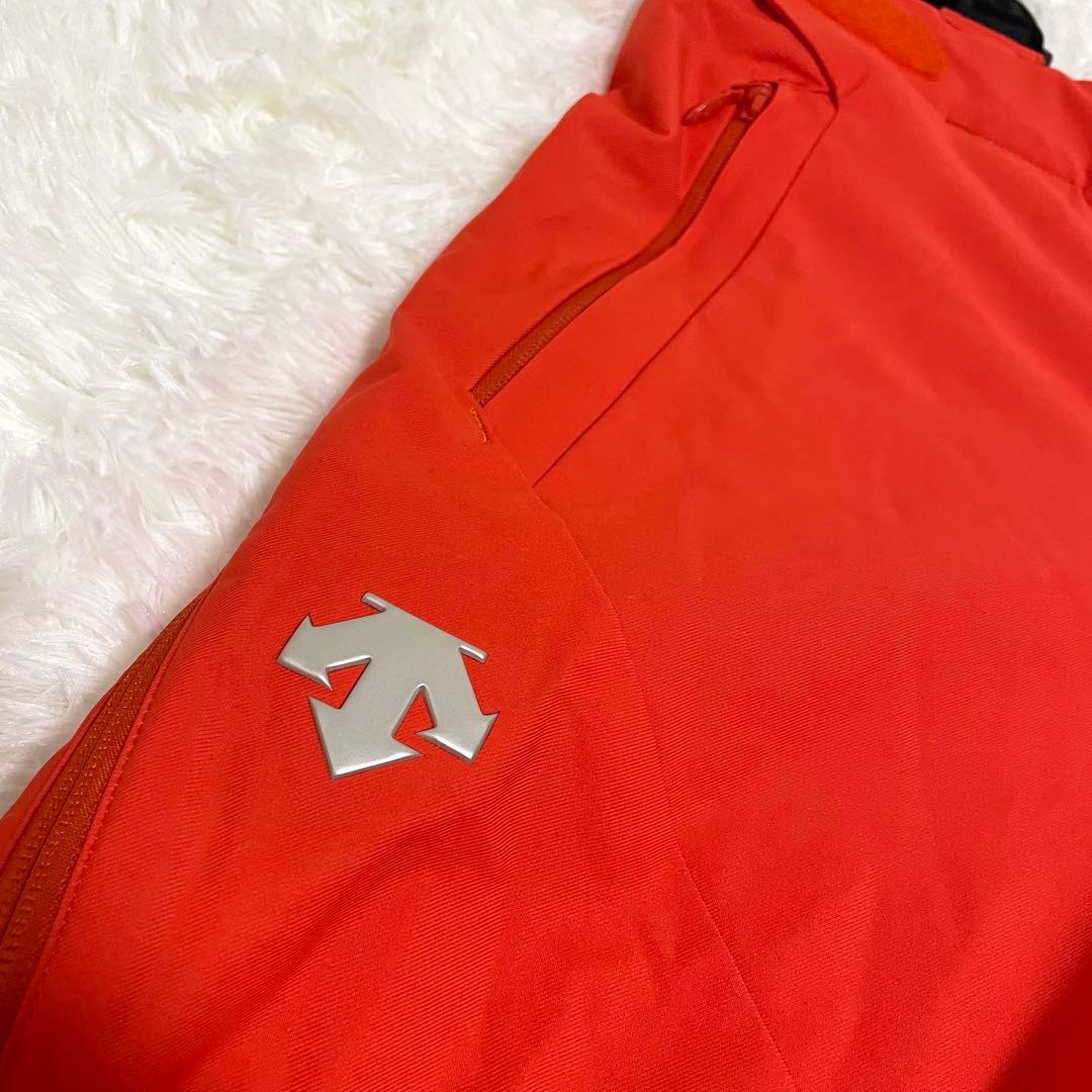 【新品タグ付き】 デサント　DESCENTE スキーパンツ　Lサイズ オレンジ