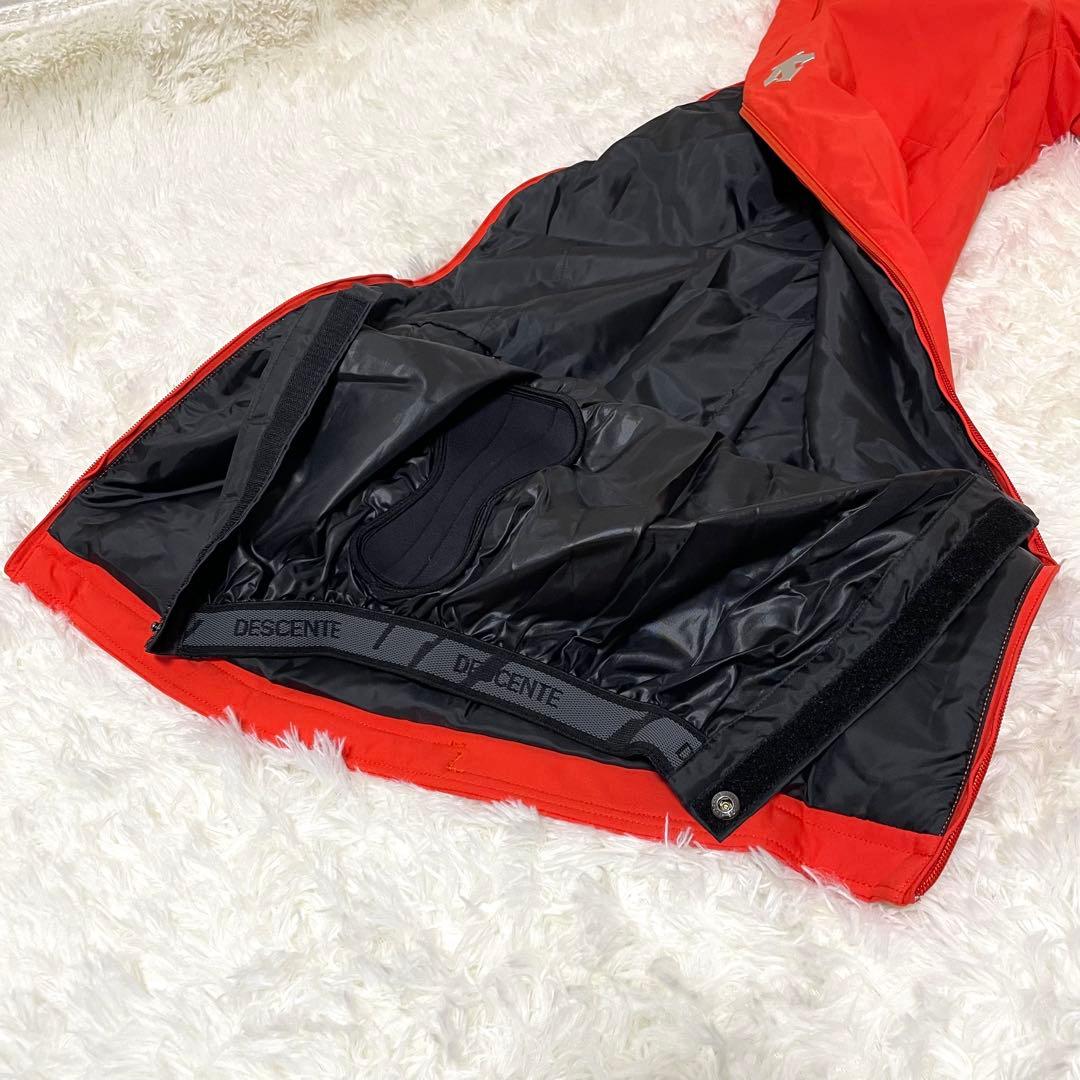 【新品タグ付き】 デサント　DESCENTE スキーパンツ　Lサイズ オレンジ