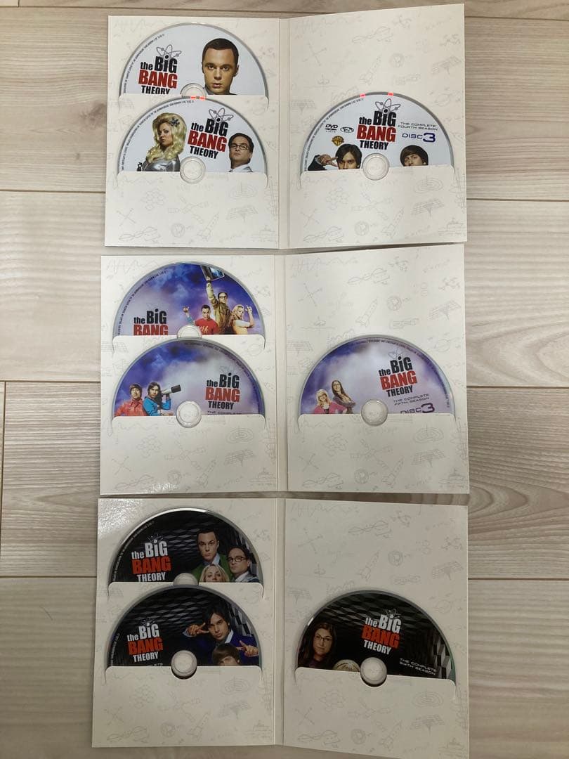 ビッグバンセオリー コンプリートDVDセット 英語版