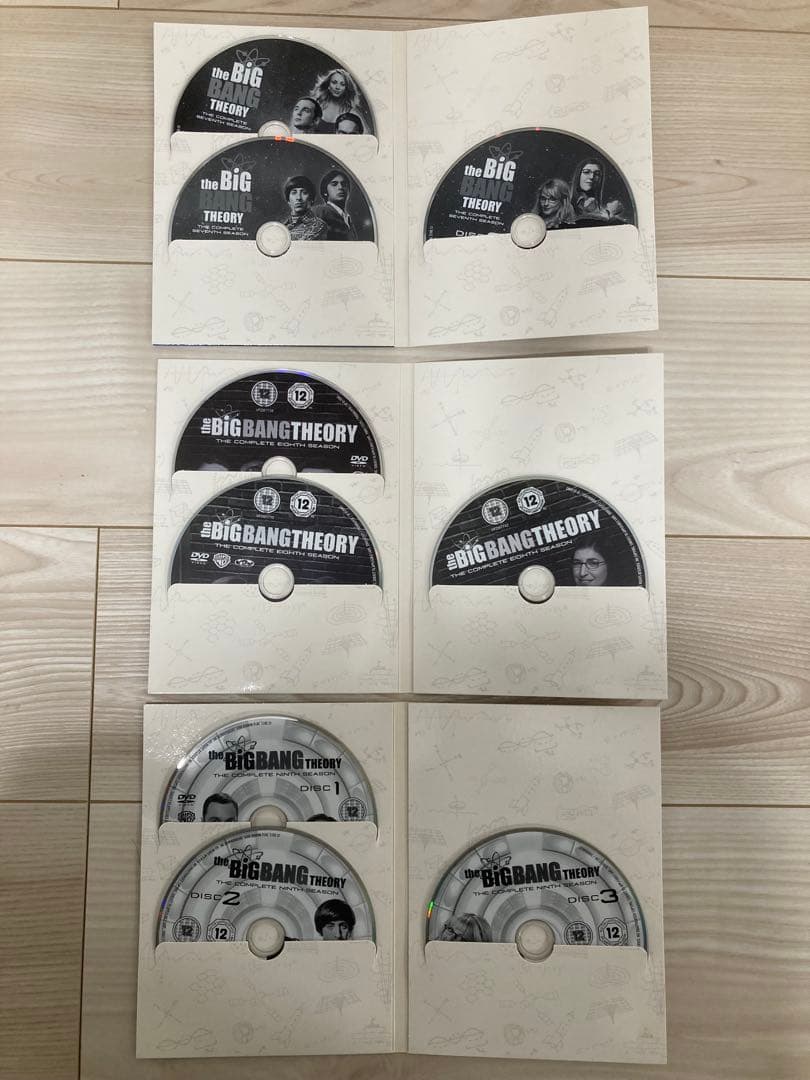 ビッグバンセオリー コンプリートDVDセット 英語版