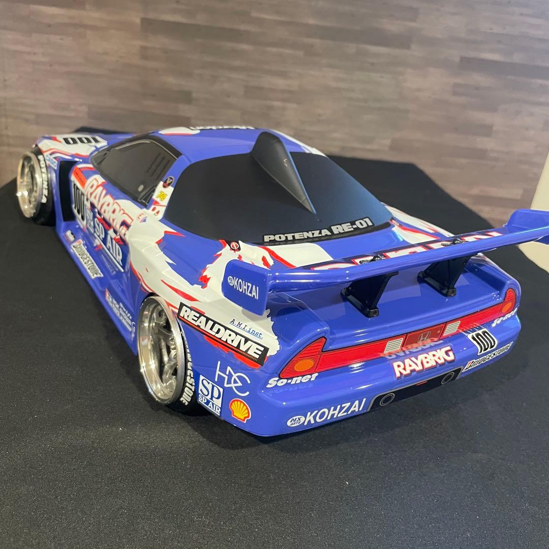 タミヤ　レイブリック ホンダ nsx 1/10 ラジコンボディーrc 　完成品