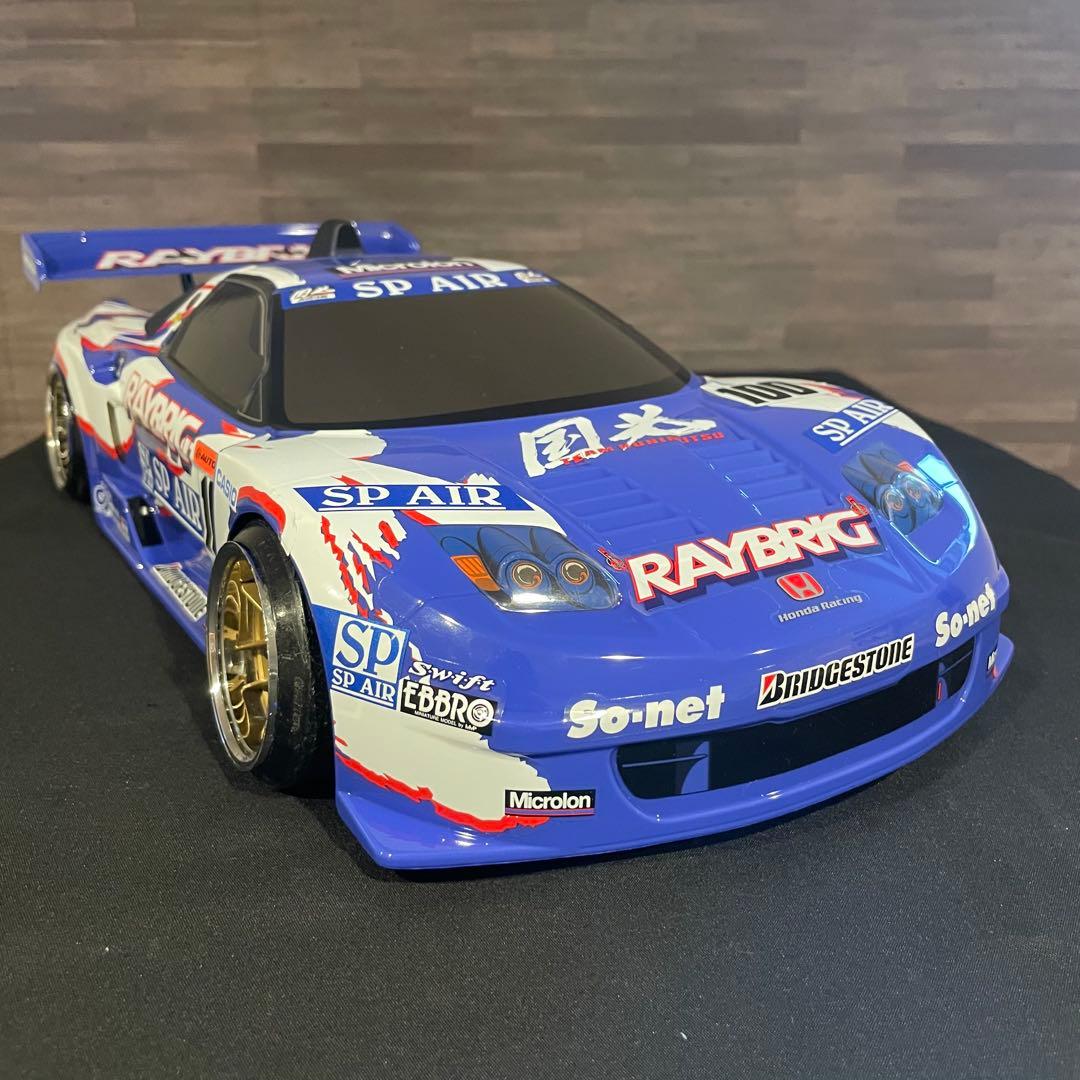 タミヤ　レイブリック ホンダ nsx 1/10 ラジコンボディーrc 　完成品