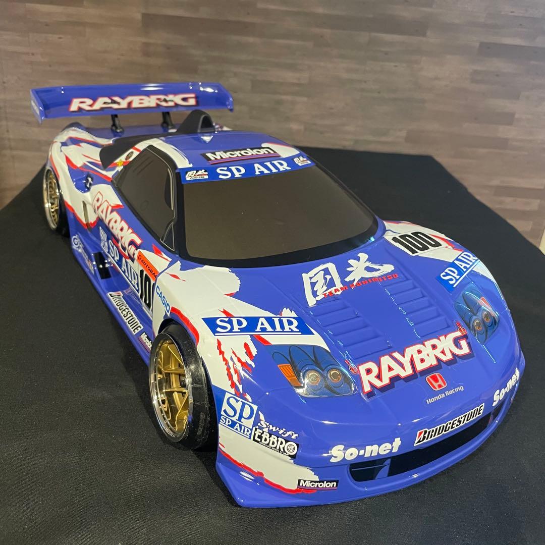 タミヤ　レイブリック ホンダ nsx 1/10 ラジコンボディーrc 　完成品