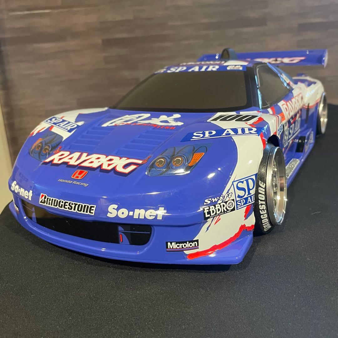 タミヤ　レイブリック ホンダ nsx 1/10 ラジコンボディーrc 　完成品