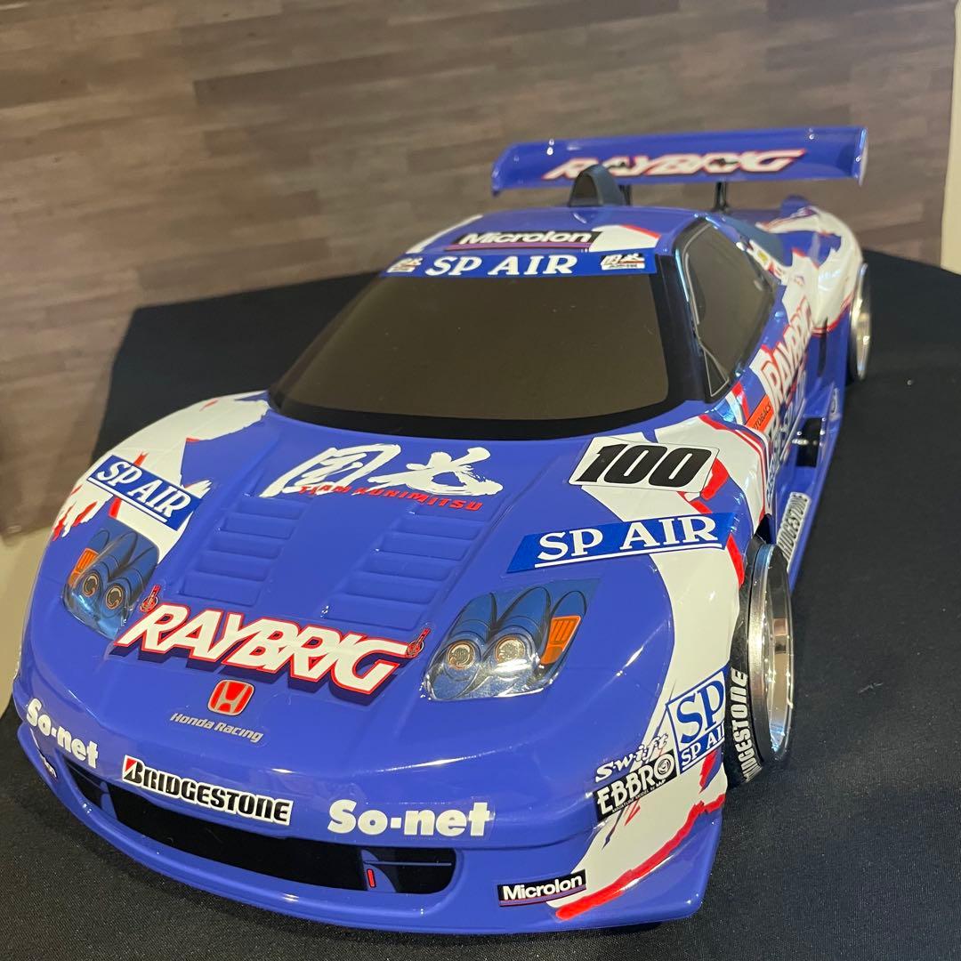 タミヤ　レイブリック ホンダ nsx 1/10 ラジコンボディーrc 　完成品