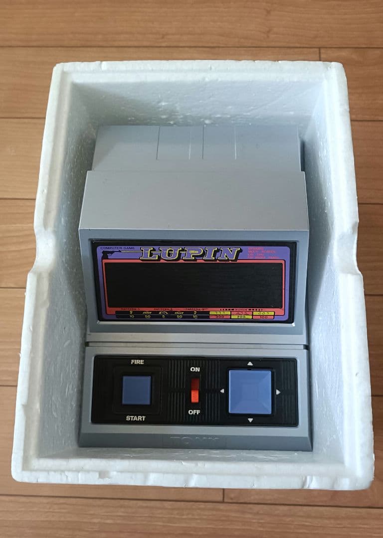 LSIレトロゲーム 黄金強奪作戦ルパン 当時物トミー1982年製