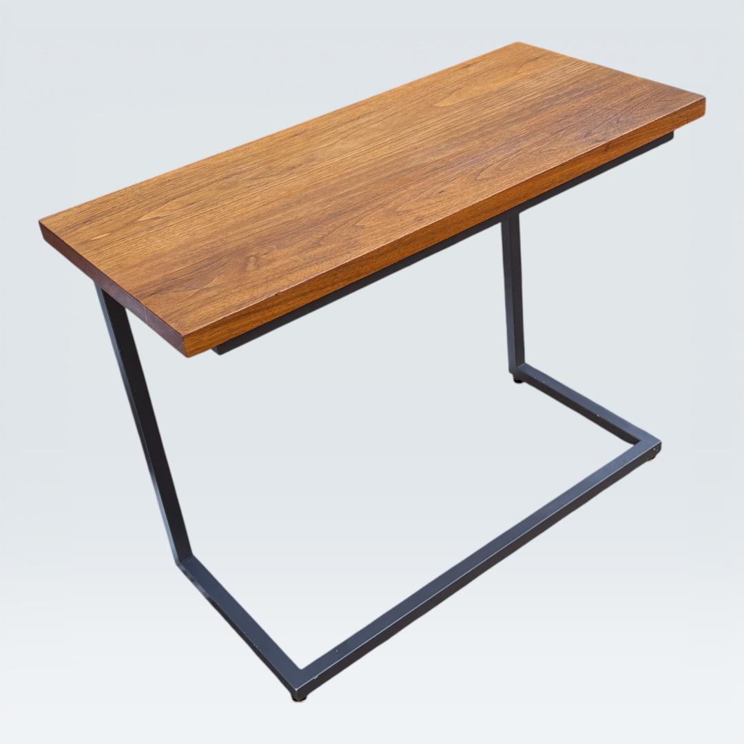 広松木工 FREX サイドテーブル 068 ウォールナット 無垢 アイアン