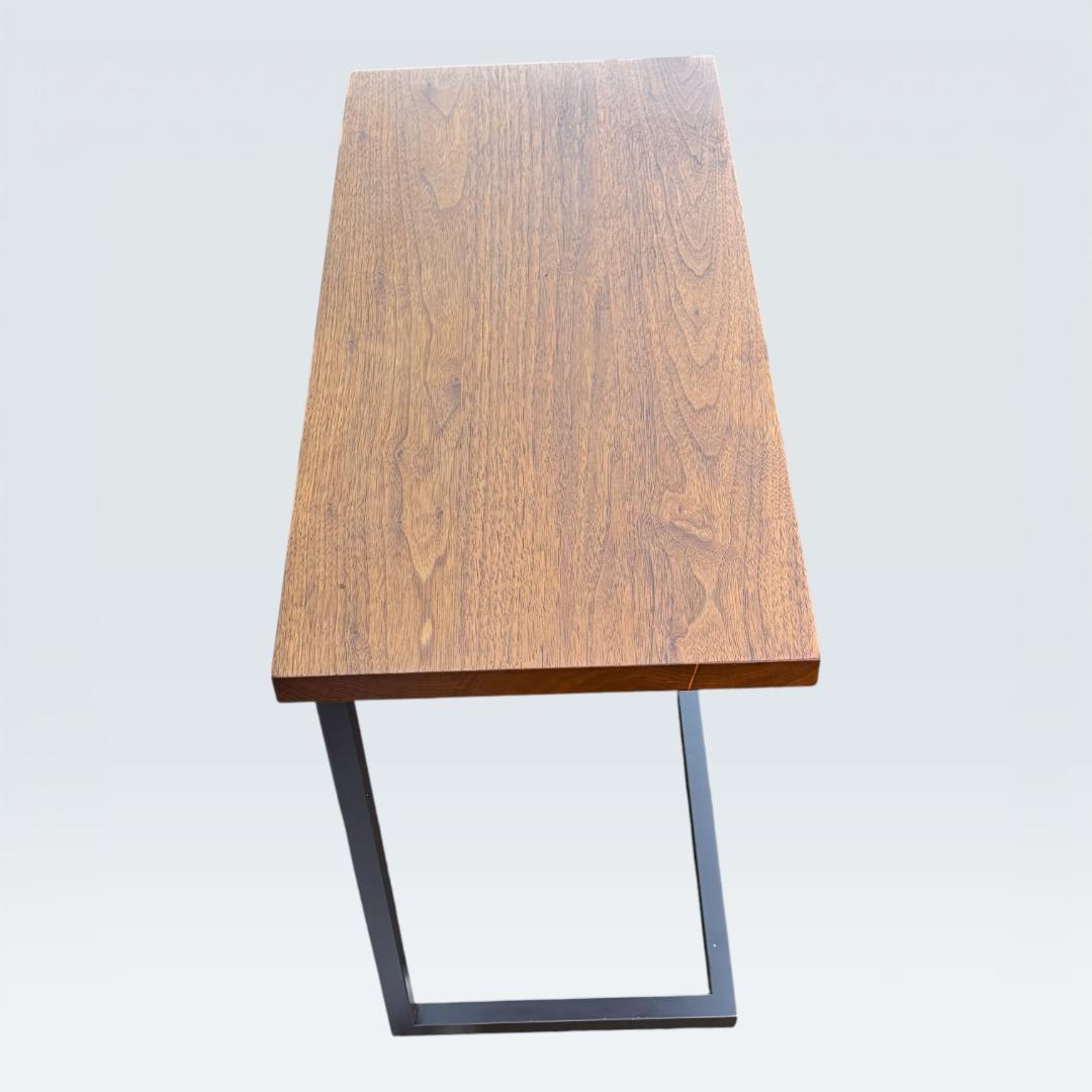 広松木工 FREX サイドテーブル 068 ウォールナット 無垢 アイアン