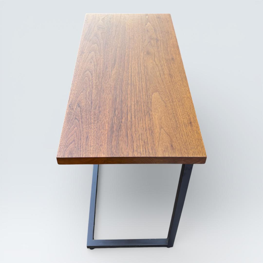 広松木工 FREX サイドテーブル 068 ウォールナット 無垢 アイアン