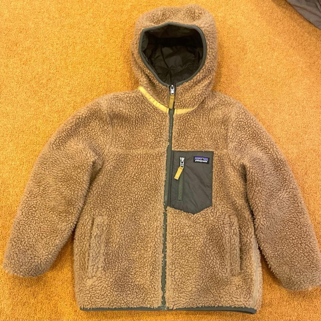 Patagonia キッズ・リバーシブル・レディ・フレディ・フーディ　　xs