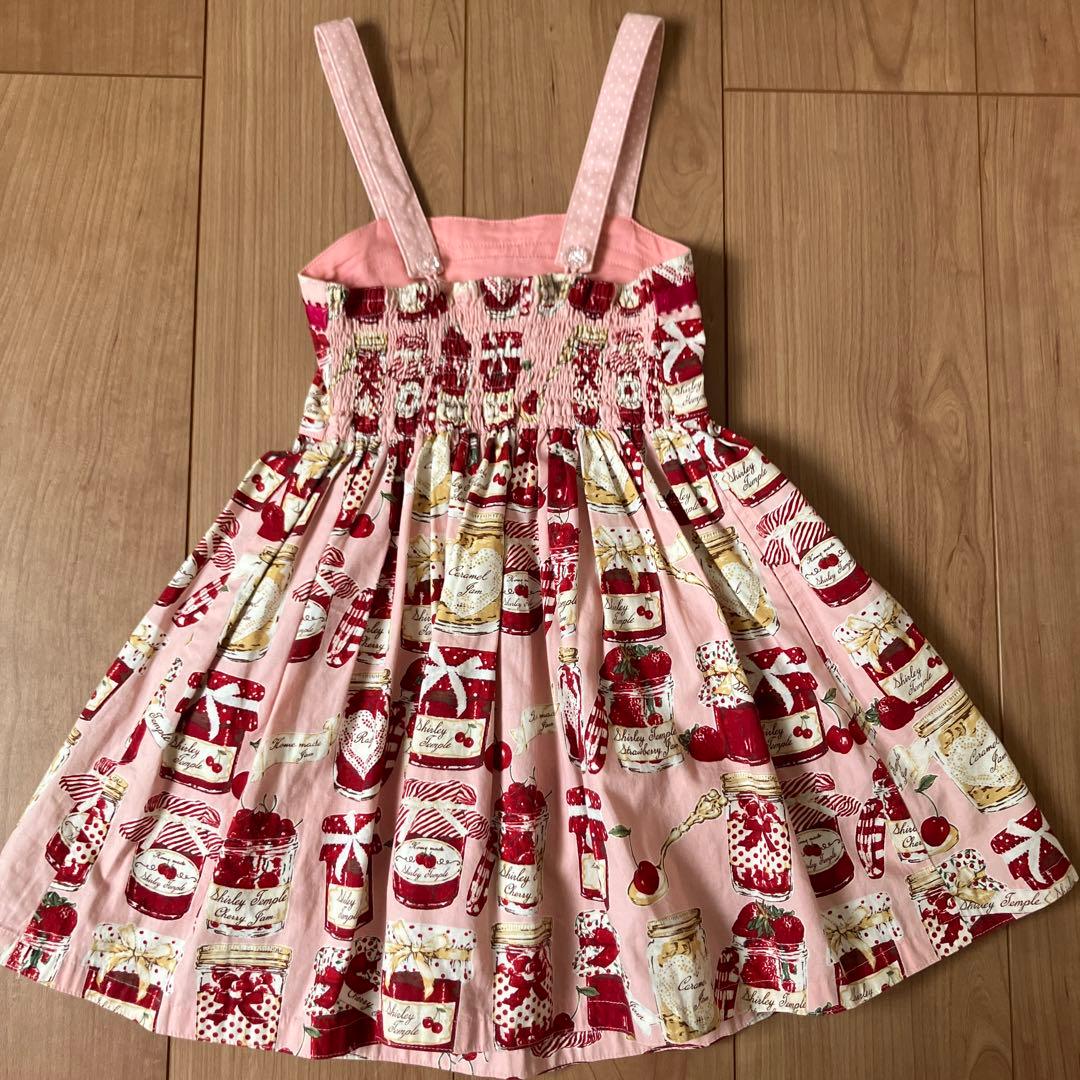 美品　シャーリーテンプル　ワンピース　ジャム瓶　110