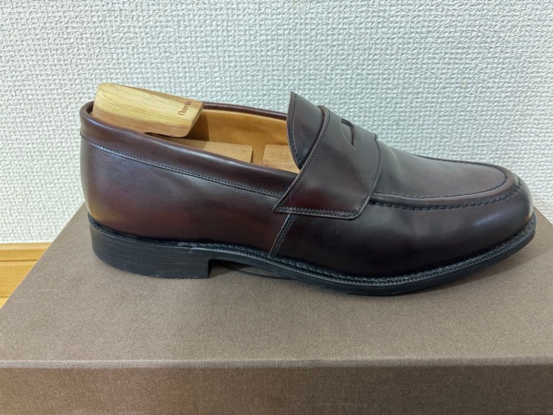 【値下げ】【美品】【希少】チャーチ コードバン ローファー （シューキーパー付）