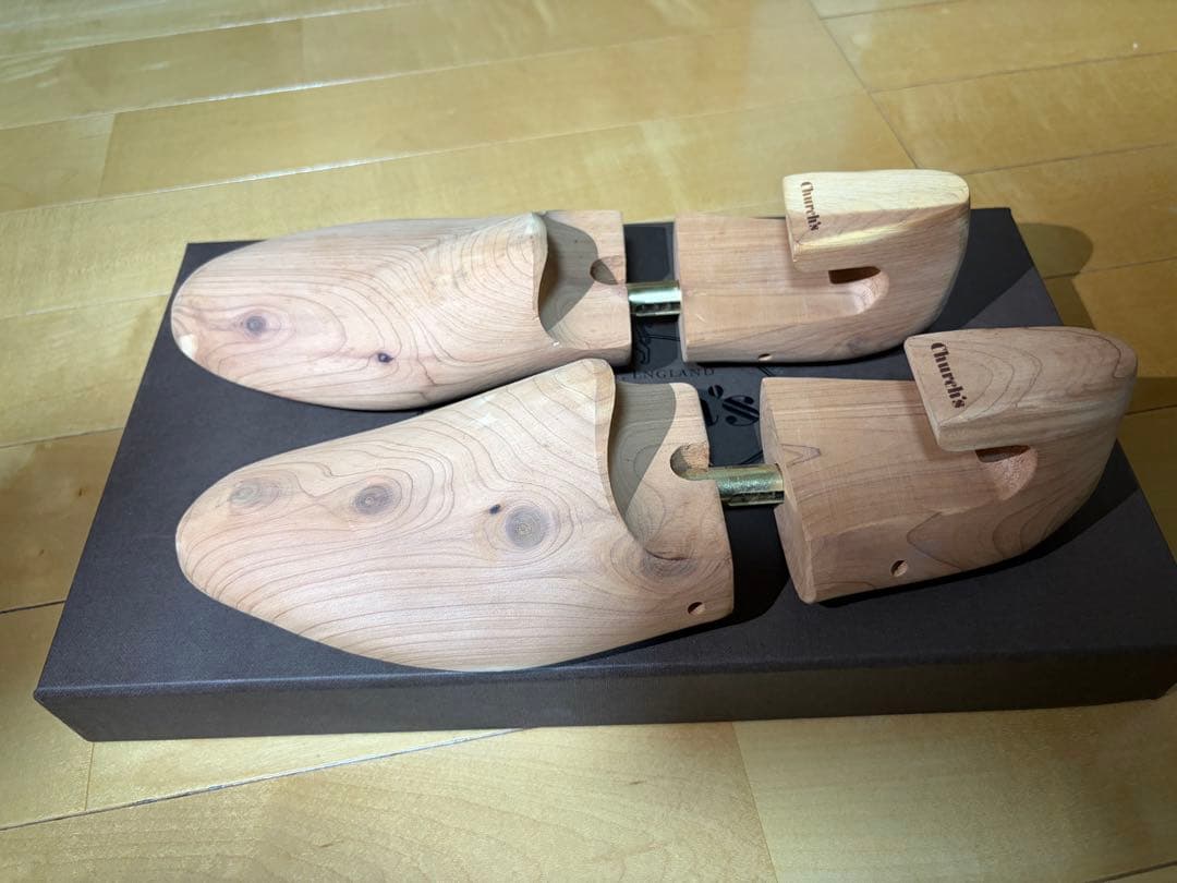 【値下げ】【美品】【希少】チャーチ コードバン ローファー （シューキーパー付）