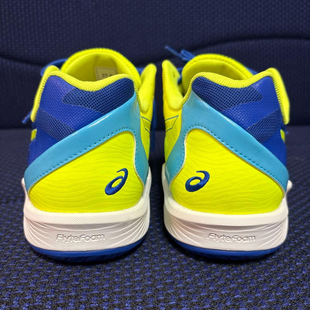 ASICS バレーボールシューズ ブルー/イエロー　27.5cm
