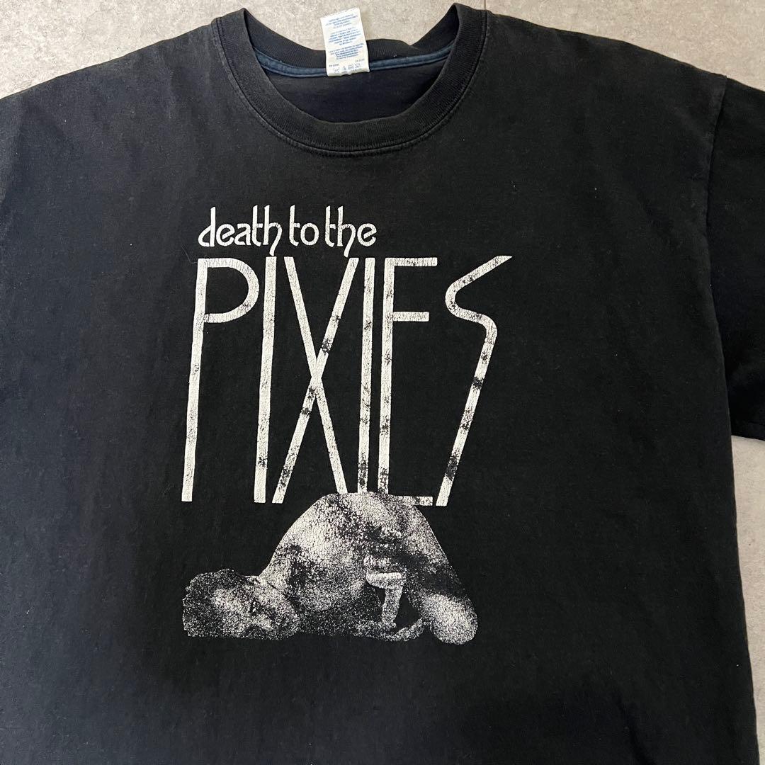 00s PIXIES death to the PIXIES Tシャツ XL 黒