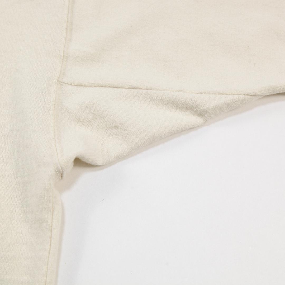 COMOLI 22AW ウール ラグビーシャツ W03-05012 3 ECRU