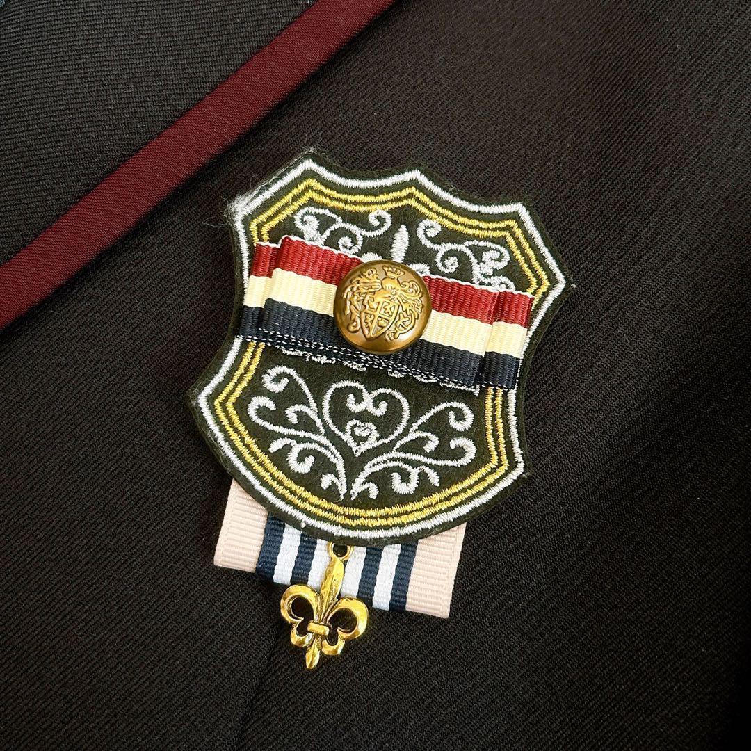 ELLE EN NOIR 女の子セレモニースーツ 紺ブレ グレンチェック 150