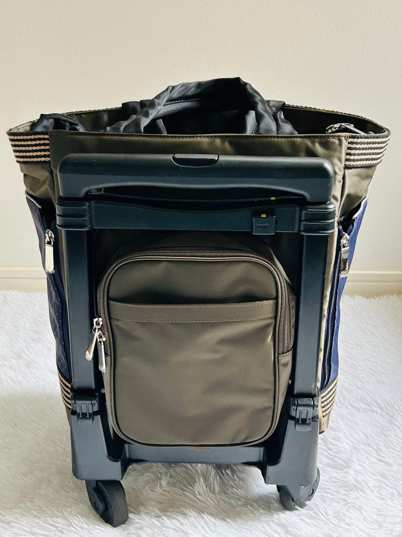 美品⭐︎SWANY キャリーケース　東京デリカ　2way4輪ストッパー機内持ち込み
