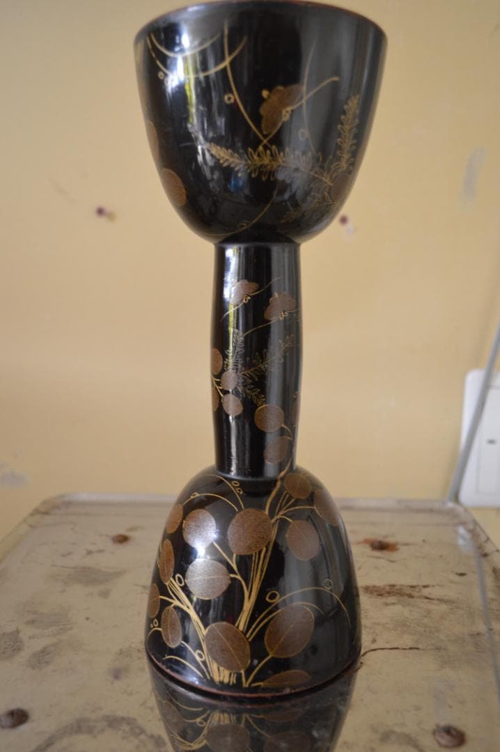 小鼓　胴内手彫　かんな目が美しい