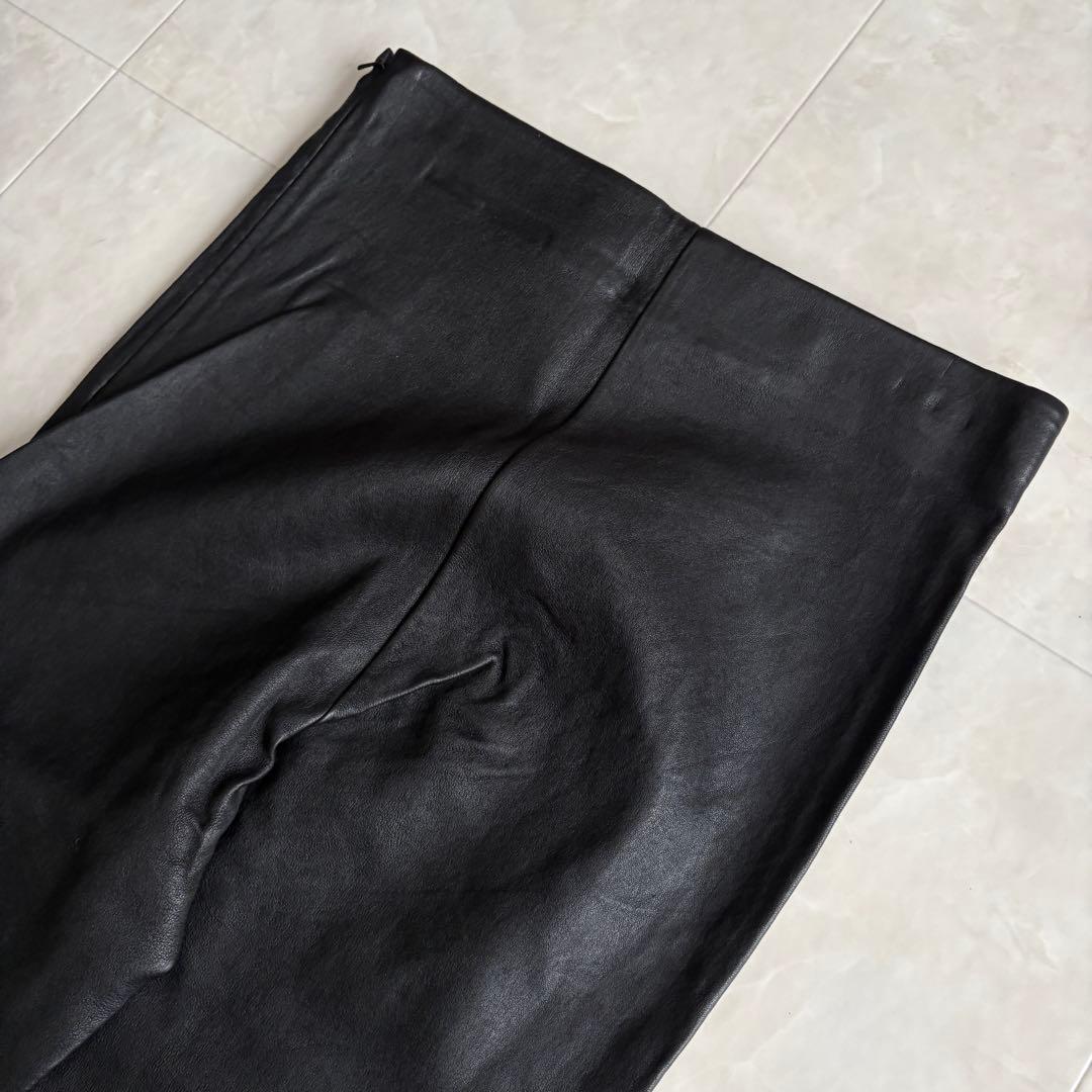 Maison Martin Margiela  本革トレンカレギンス黒40