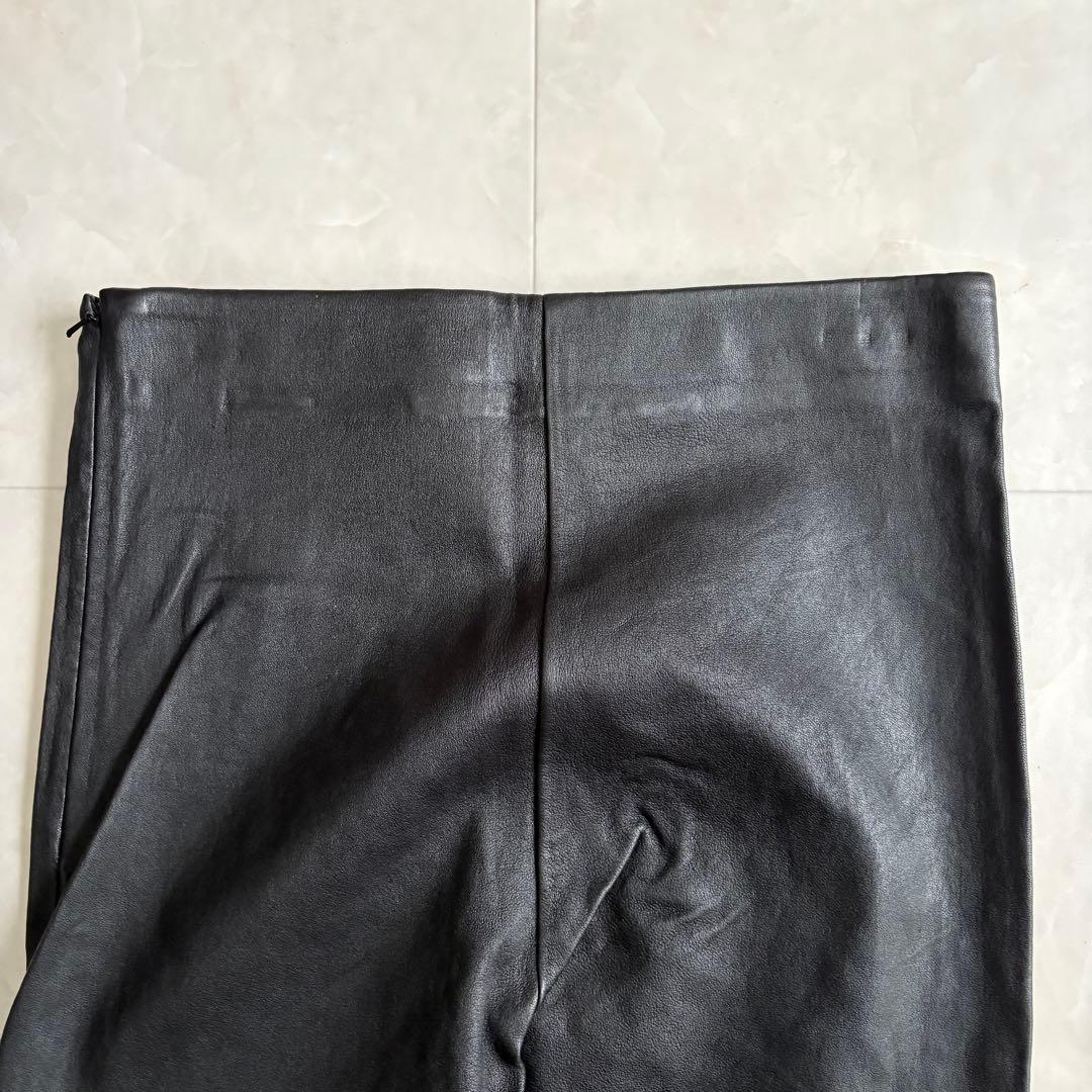Maison Martin Margiela  本革トレンカレギンス黒40
