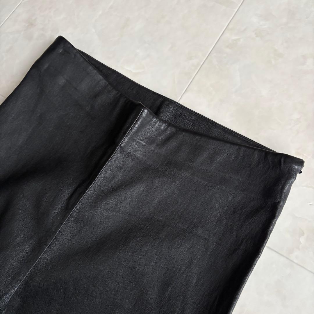 Maison Martin Margiela  本革トレンカレギンス黒40