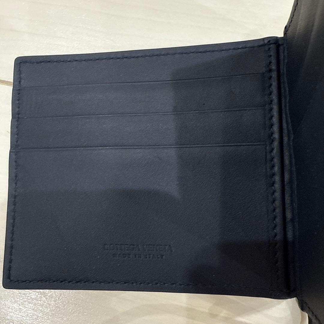 Bottega Veneta ネイビー マネークリップ 新品未使用