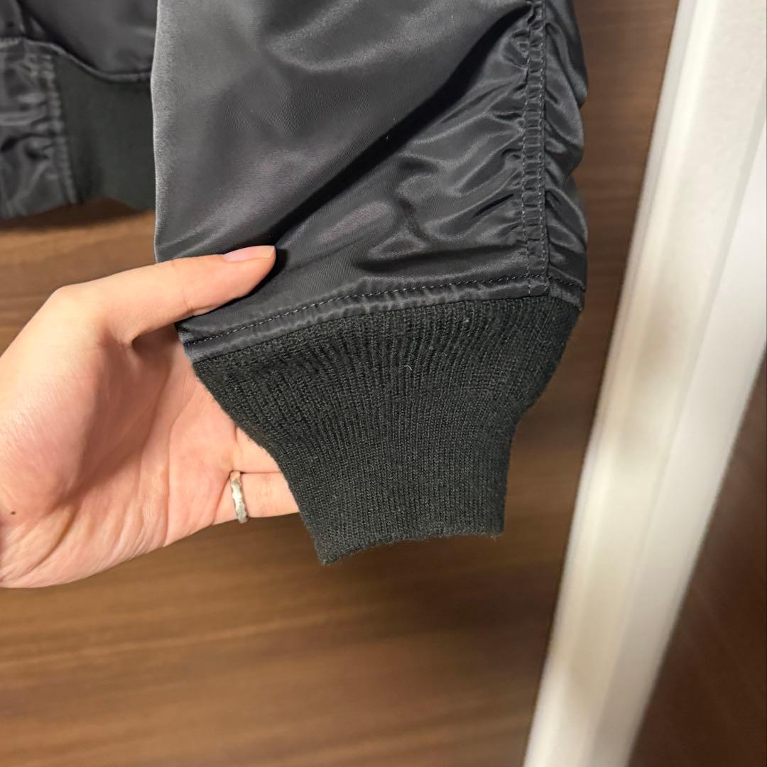 Alpha Industries MA-1 ブラック XL フライトジャケット