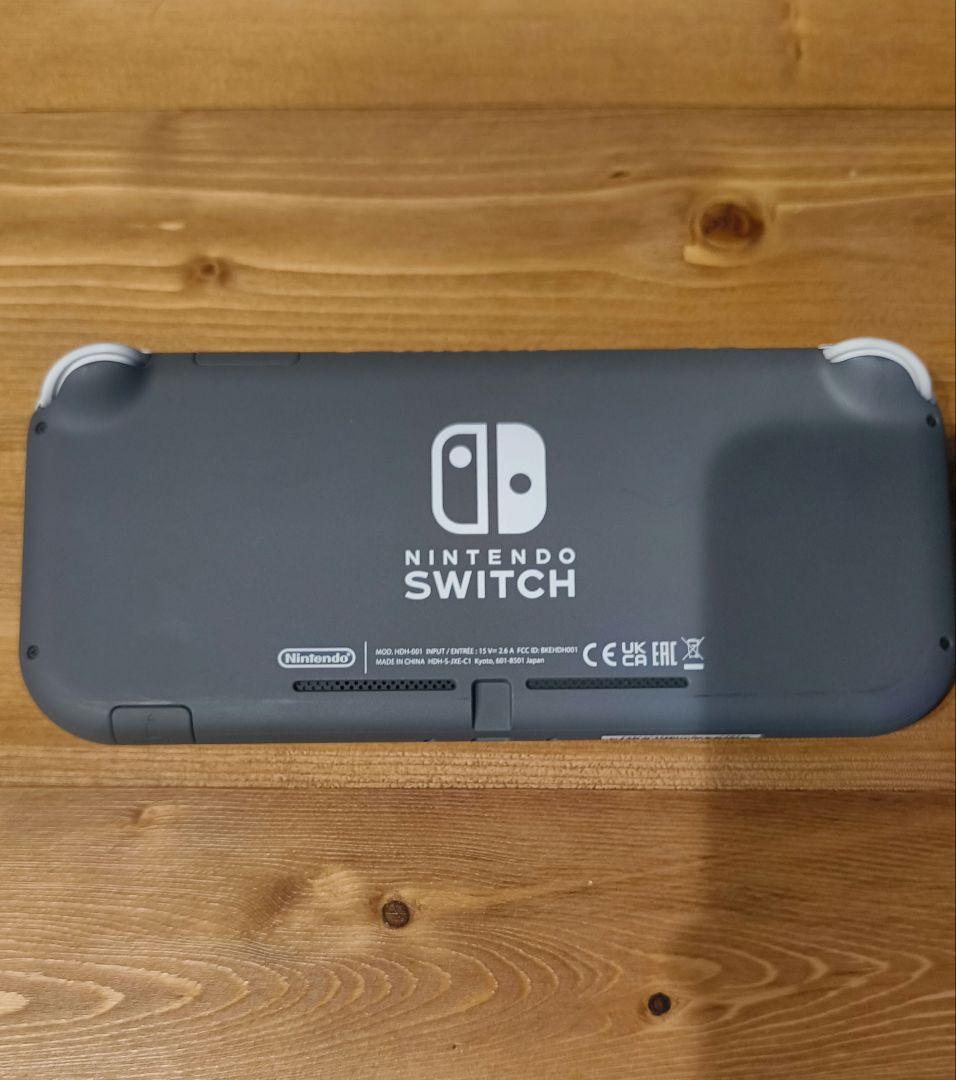 Nintendo Switch Lite グレー 使用頻度少 付属品完品