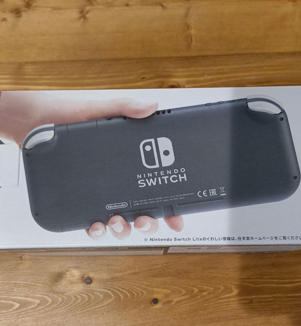Nintendo Switch Lite グレー 使用頻度少 付属品完品