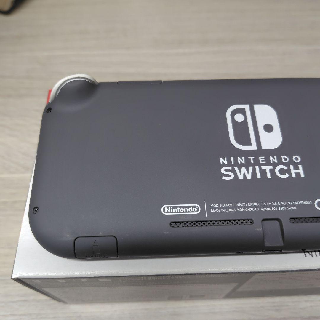 【ジャンク】修復歴ありswitch Lite スイッチライト グレー