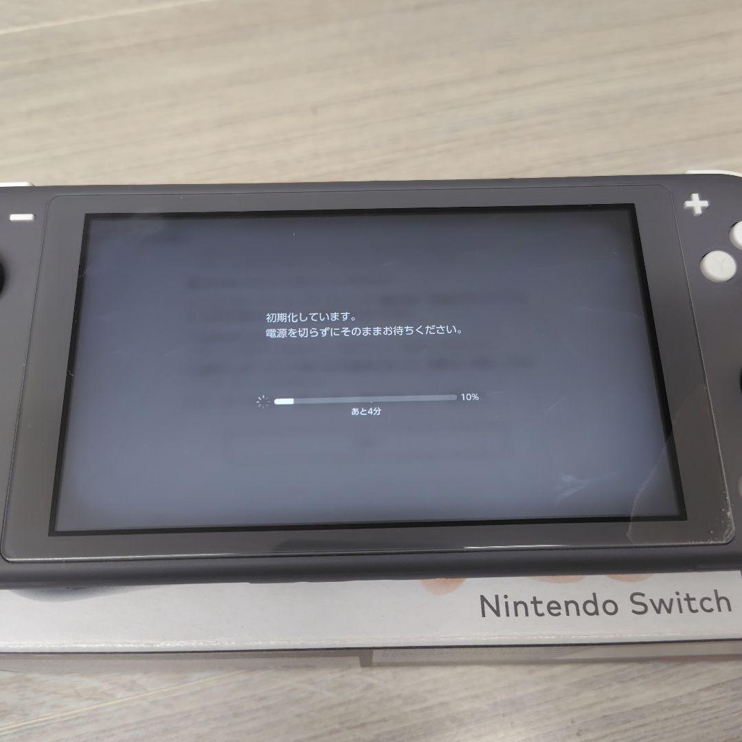 【ジャンク】修復歴ありswitch Lite スイッチライト グレー